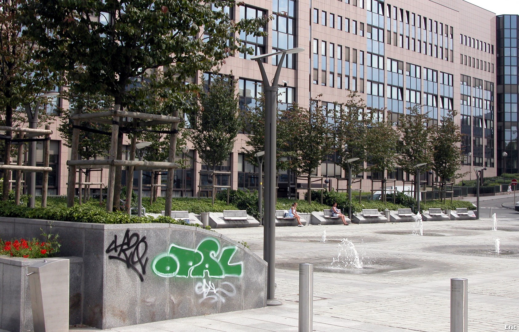Chauss�e d' Etterbeek (Au bas de la rue Bélliard)