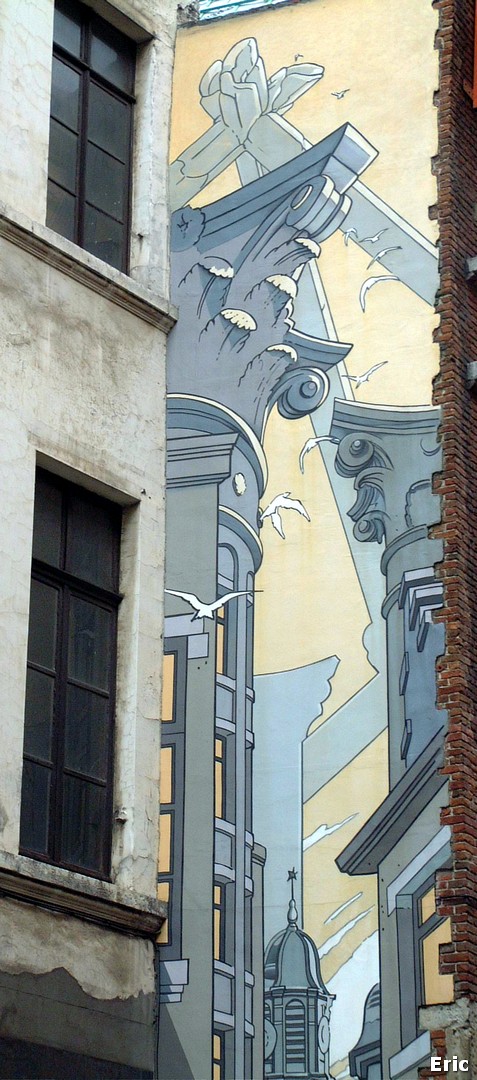 Rue du Marché au Charbon (Le Passage - François Schuiten)