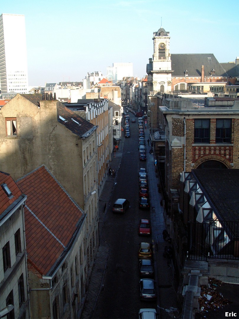 Eglise des Minimes (Vue de la Place Poelaert)