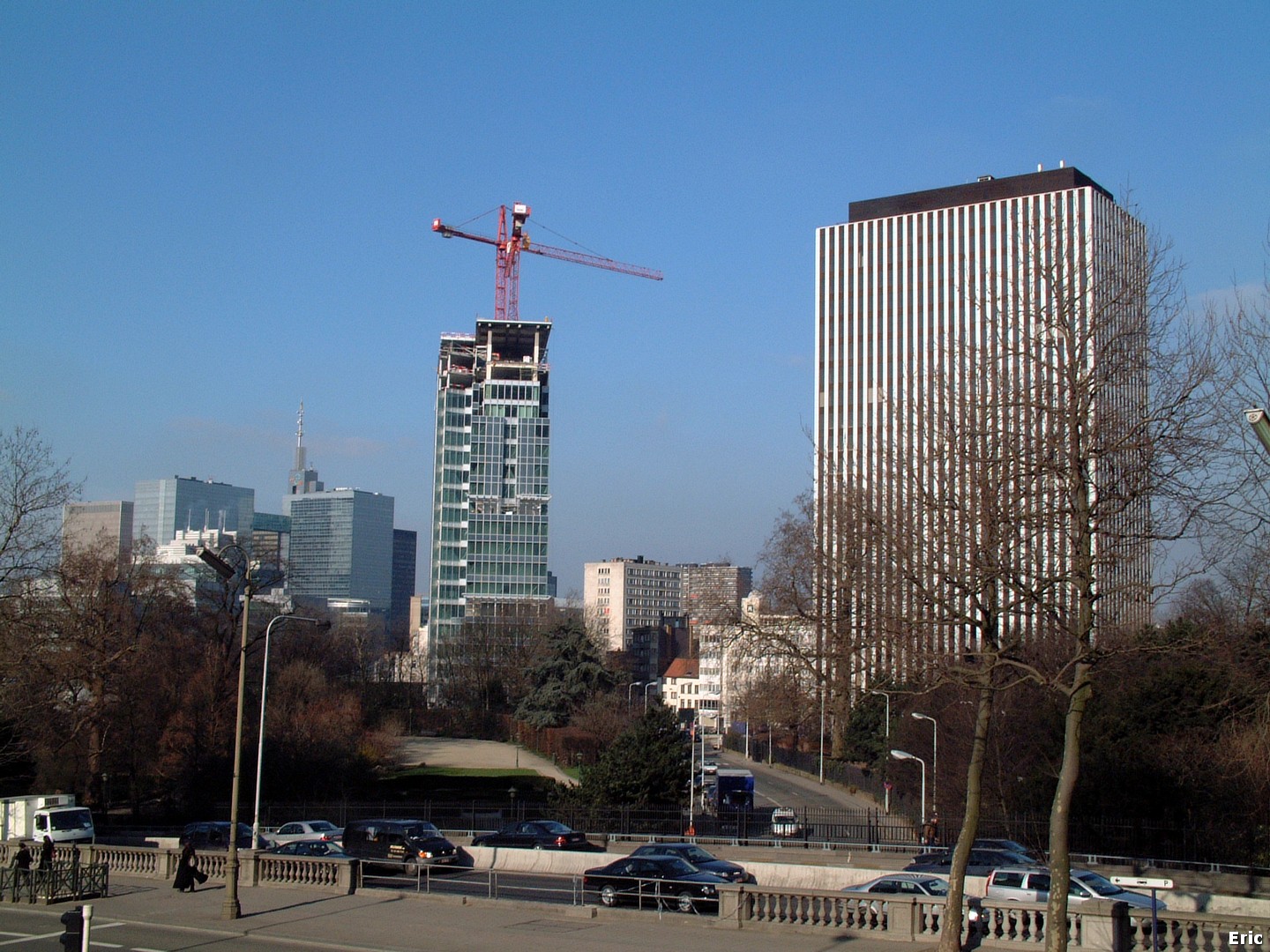 Esplanade du Congrs (Vue sur le Quartier Nord)