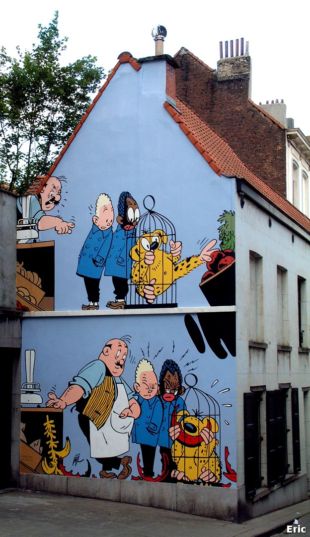 Rue des Capucins (Blondin et Cirage - Jijé)